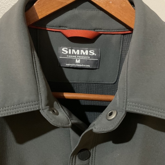 SIMMS men’s snap front jacket - Picture 2 of 3